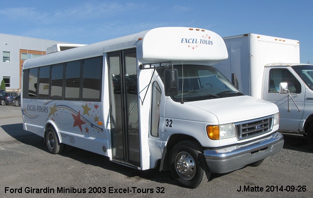 BUS/AUTOBUS: Girardin Minibus 2003 Excel-Tours