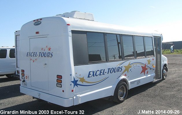 BUS/AUTOBUS: Girardin Minibus 2003 Excel-Tours
