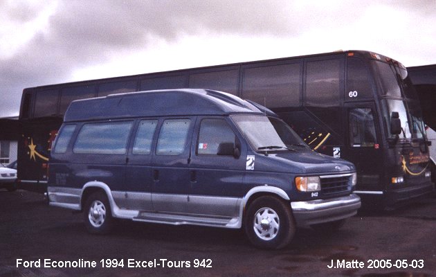 BUS/AUTOBUS: Ford Econoline 1994 Excel-Tour