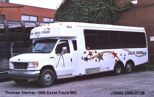 BUS/AUTOBUS: Thomas Startran 1995 Excel-Tour