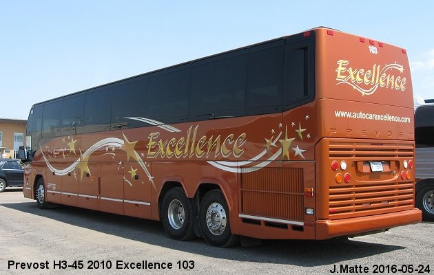 BUS/AUTOBUS: Prevost H3-45 2010 Excellence