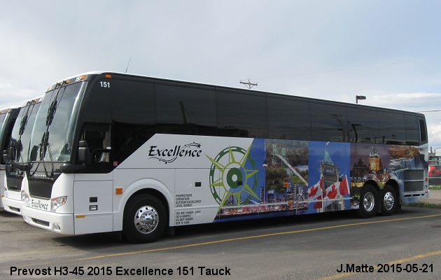 BUS/AUTOBUS: Prevost H3-45 2015 Excellence