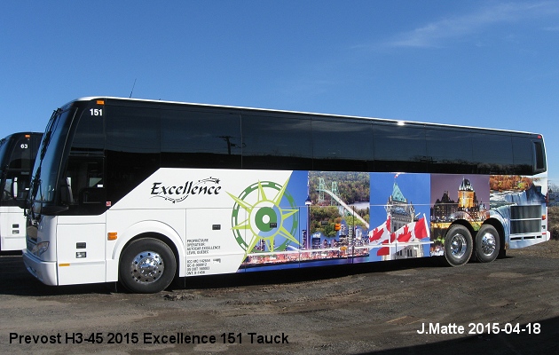 BUS/AUTOBUS: Prevost H3-45 2015 Excellence