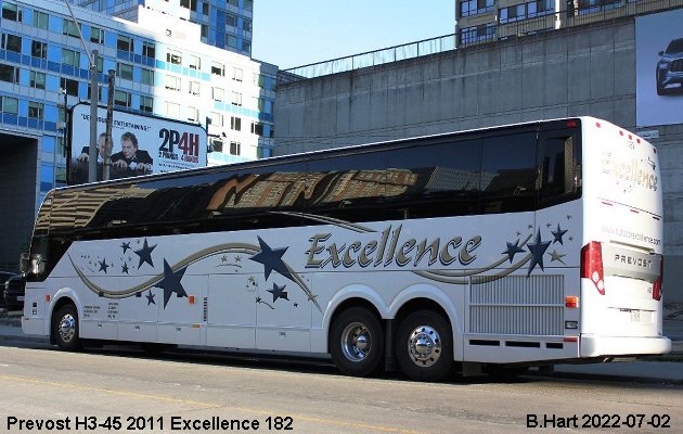 BUS/AUTOBUS: Prevost H3-45 2011 Excellence
