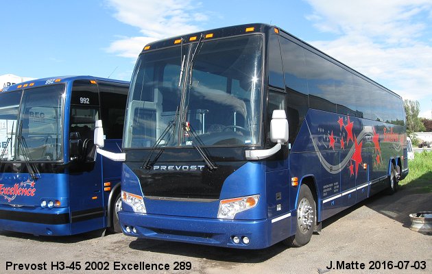 BUS/AUTOBUS: Prevost H3-45 2002 Excellence