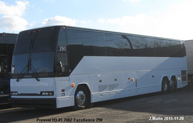 BUS/AUTOBUS: Prevost H3-45 2002 Excellence