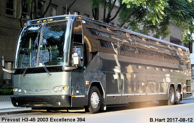BUS/AUTOBUS: Prevost H3-45 2003 Excellence