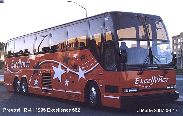 BUS/AUTOBUS: Prevost H3-41 1995 Excellence