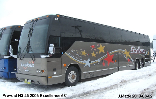 BUS/AUTOBUS: Prevost H3-45 2005 Excellence