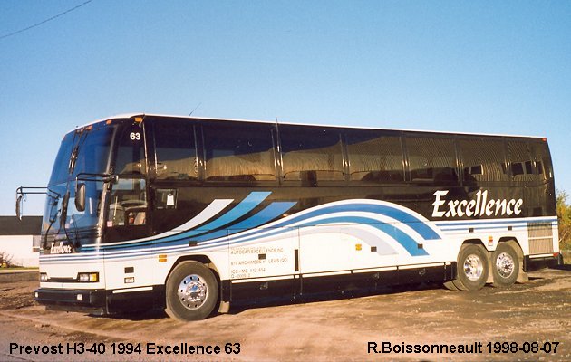 BUS/AUTOBUS: Prevost H3-40 1994 Excellence