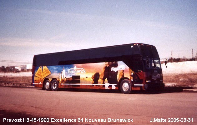 BUS/AUTOBUS: Prevost H3-45 1998 Excellence