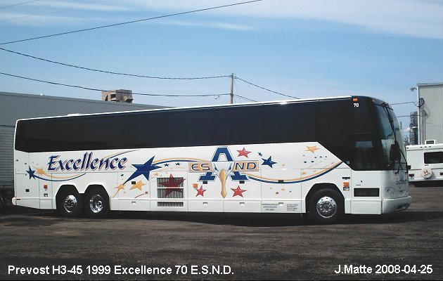 BUS/AUTOBUS: Prevost H3-45 1999 Excellence