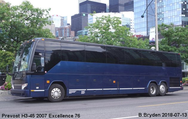 BUS/AUTOBUS: Prevost H3-45 2007 Excellence
