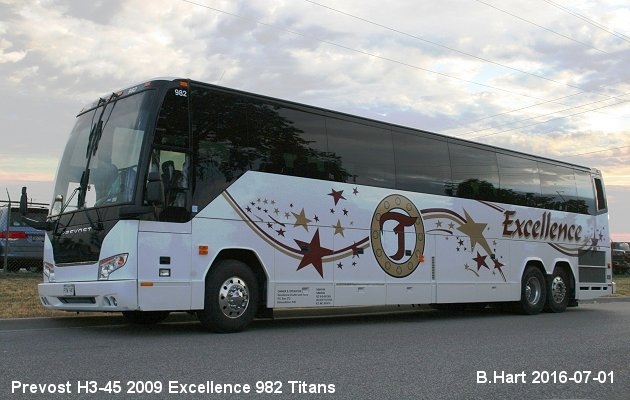 BUS/AUTOBUS: Prevost H3-45 2009 Excellence