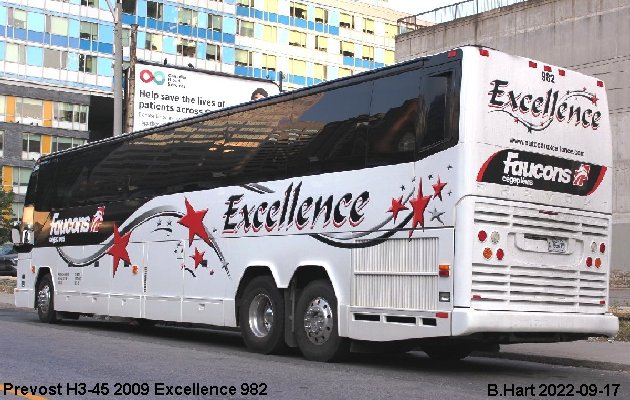 BUS/AUTOBUS: Prevost H3-45 2009 Excellence