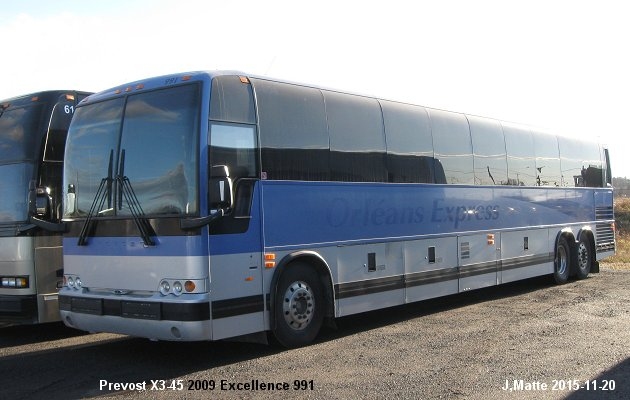 BUS/AUTOBUS: Prevost X3-45 2009 Excellence