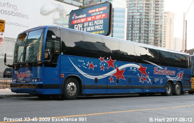BUS/AUTOBUS: Prevost XL-2 2009 Excellence