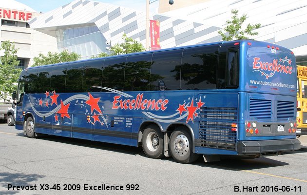 BUS/AUTOBUS: Prevost X3-45 2009 Excellence