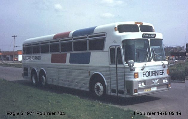 BUS/AUTOBUS: Eagle 5 1971 Fournier