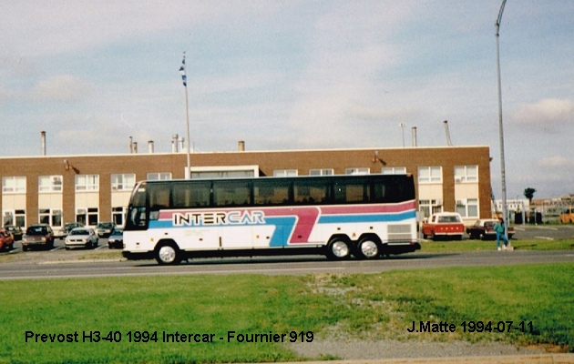 BUS/AUTOBUS: Prevost H3-40 1994 Fournier