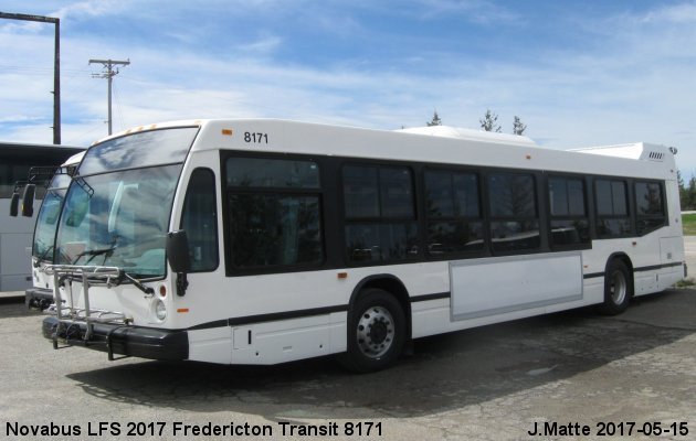 BUS/AUTOBUS: Novabus LFS 2017 Fredericton Transit