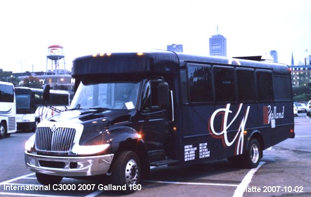 BUS/AUTOBUS: International C3000 2007 Galland
