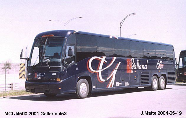 BUS/AUTOBUS: MCI E4500 2001 Galland