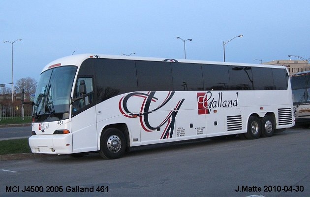 BUS/AUTOBUS: MCI J4500 2005 Galland