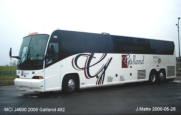 BUS/AUTOBUS: MCI J4500 2008 Galland
