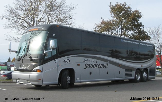 BUS/AUTOBUS: MCI J4500 2010 Gaudrault