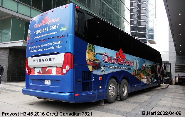 BUS/AUTOBUS: Prevost H3-45 2015 Great Canadian
