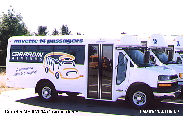 BUS/AUTOBUS: Girardin MB II 2004 Girardin