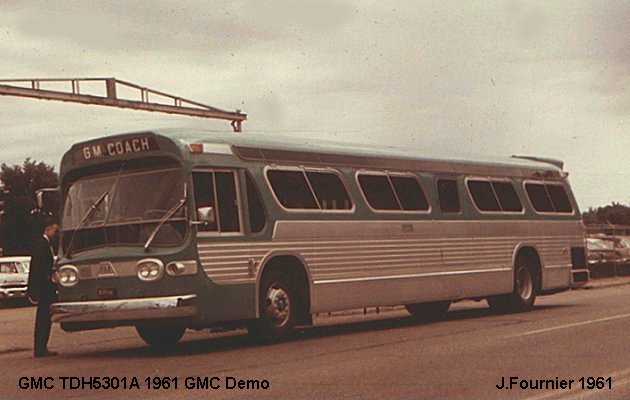 BUS/AUTOBUS: GMC TDH 5301 A 1961 GMC