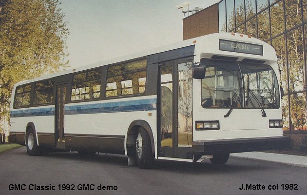 BUS/AUTOBUS: GMC Classic 1982 GMC
