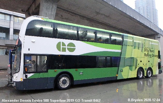 BUS/AUTOBUS: Alexander-Dennis Enviro 500 Superlow 2019 GO Transit