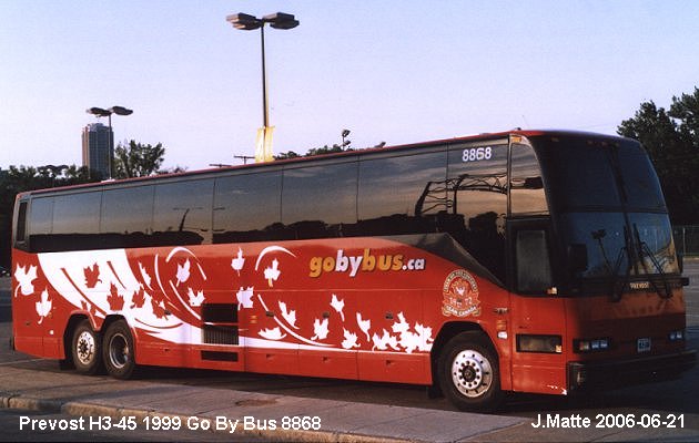 BUS/AUTOBUS: Prevost H3-45 1999 Go By bus