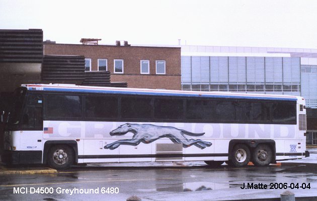 BUS/AUTOBUS: MCI D4500 2000 Greyhound