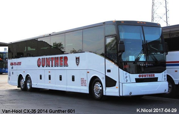 BUS/AUTOBUS: Van Hool CX-35 2014 Gunther