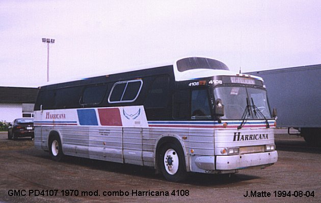 BUS/AUTOBUS: GMC PD4107 1970 Haricanna