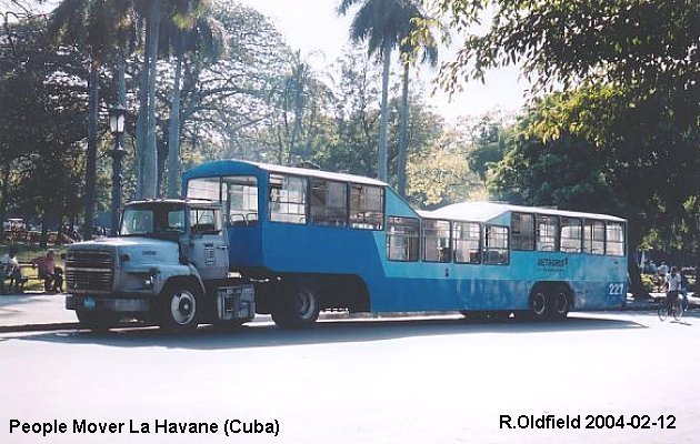 BUS/AUTOBUS: Havane People Mover 1992 Havane