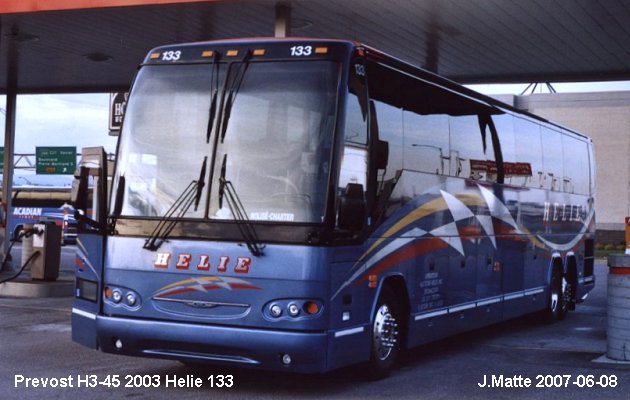 BUS/AUTOBUS: Prevost H3-45 2003 Helie