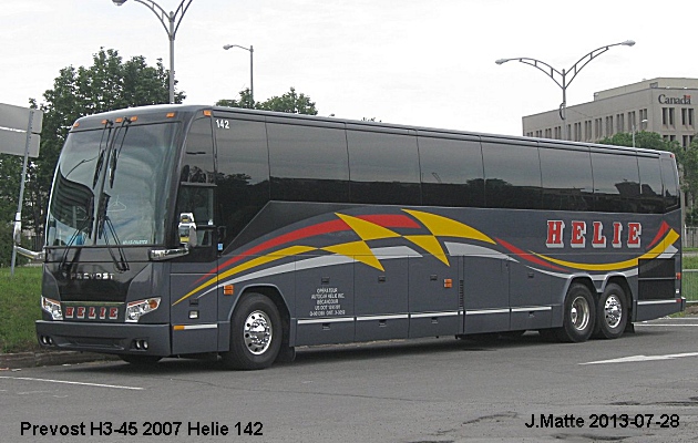 BUS/AUTOBUS: Prevost H3-45 2007 Helie