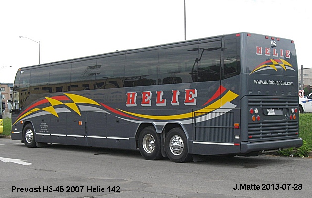 BUS/AUTOBUS: Prevost H3-45 2007 Helie