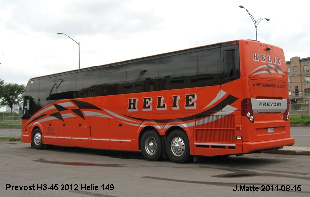 BUS/AUTOBUS: Prevost H3-45 2012 Helie