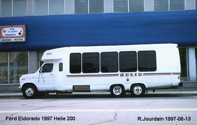 BUS/AUTOBUS: Eldorado Midibus 1997 Helie
