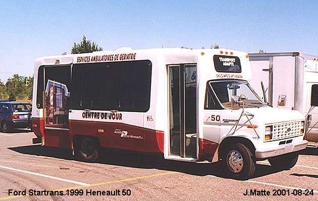 BUS/AUTOBUS: Ford Startran 1999 Heneault