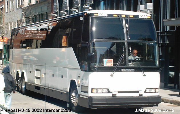 BUS/AUTOBUS: Prevost H3-45 2002 Intercar