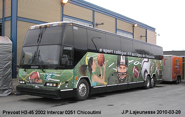BUS/AUTOBUS: Prevost H3-45 2002 Intercar