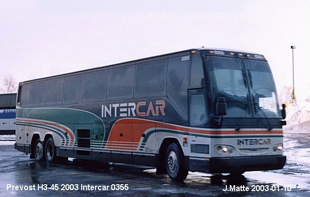 BUS/AUTOBUS: Prevost H3-45 2003 Intercar