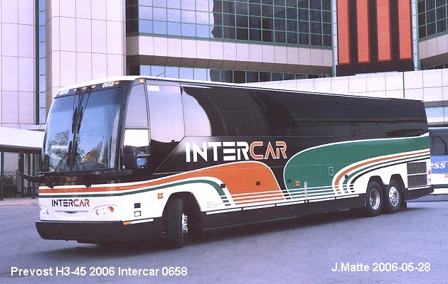 BUS/AUTOBUS: Prevost H3-45 2006 Intercar